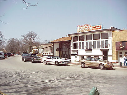 Popeye's on Lake Geneva — exterior view of the original restaurant