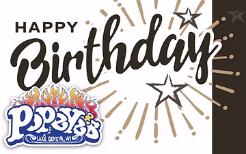 Birthday eGift card design